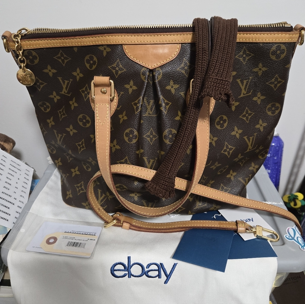 Authentic Louis Vuitton Palermo Pm Monogram